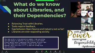 What do we know about libraries and their dependencies?